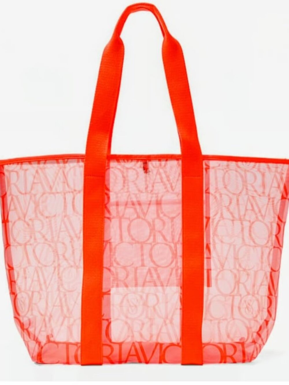 Victoria's Secret Mesh Carryall Beach Tote